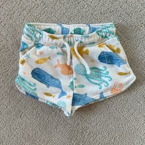 NWOT Old Navy baby sea life shorts 12-18 months summer